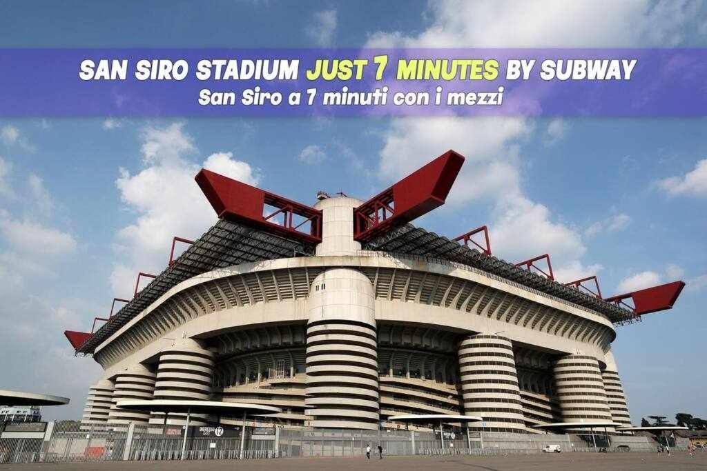 San Siro A 7 Minuti Stanza Top Con Zone Comuni Mediolan Zewnętrze zdjęcie